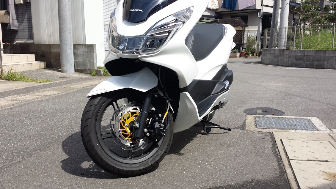 Pcx Ebj Jf56 のローター交換 Hiroaki S Blog