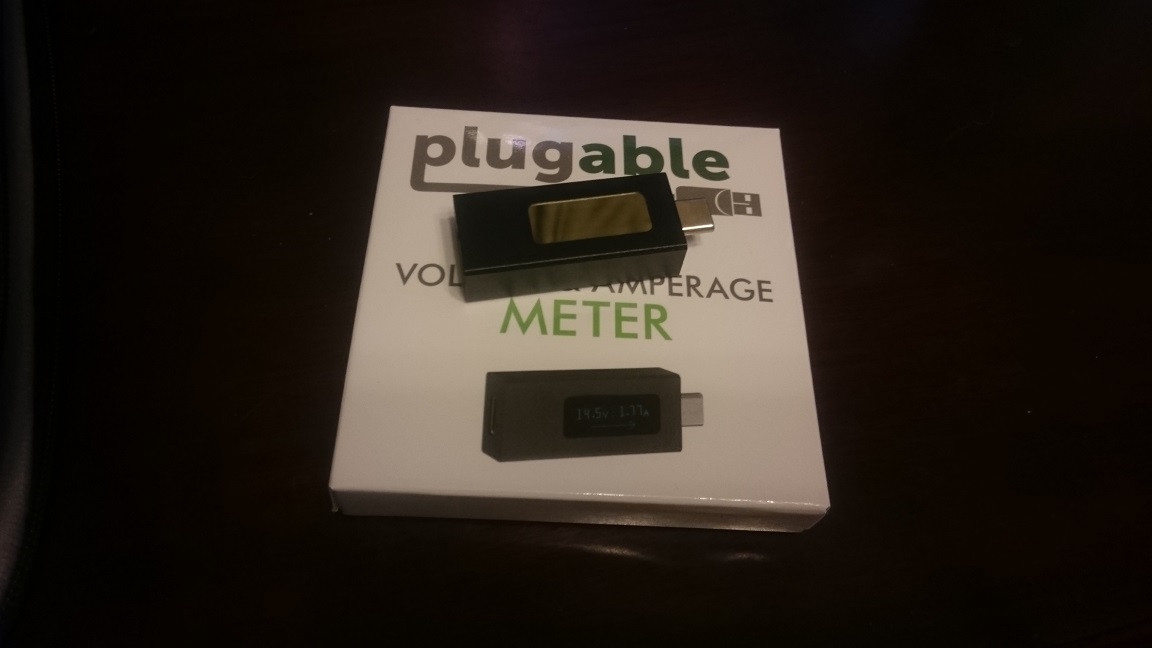 Plugable USB-C 電圧・電流チェッカー